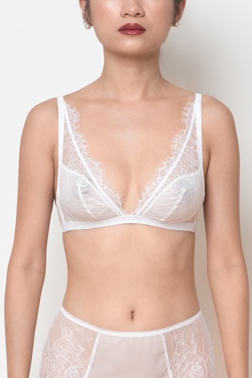 ÁO LÓT WHITE EYELASHES LACE BRA