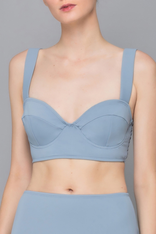 ÁO BƠI CÓ GỌNG LIGHT BLUE DEMI BIKINI TOP